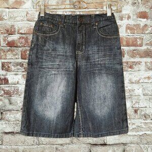 2/$20 Boys Flypaper Denim Shorts Size 7X | Adjustable Waist | Casual Stylish Fit